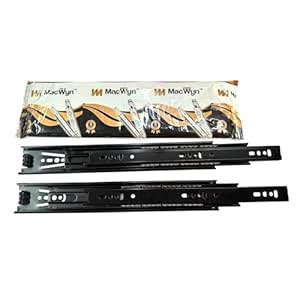 Macwyn Drawers Sliders Channels Size 12 Inch,Ball Bearing,45 Kg Weight ...