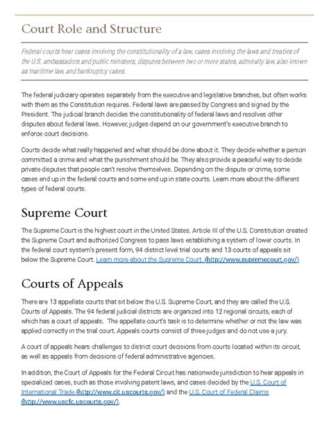 Federal Court System Structure Chart 的图像结果