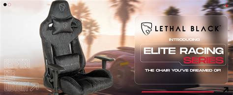 Elite Racing Series - Chair Gaming & RGB Gaming Chairs in Black ...