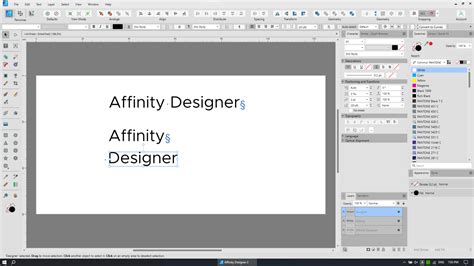 Image result for Affinity Publisher Double Line Text Font