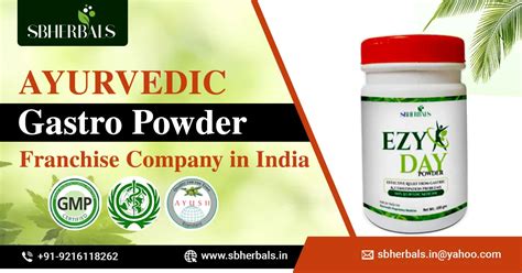 #1 Best Ayurvedic Gastro Powder PCD Company, Pharma Franchise for ...