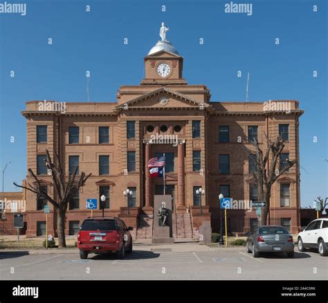 The Jones County Courthouse in Anson, Texas Stock Photo - Alamy