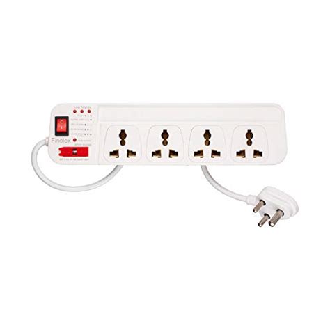 Finolex SPIKEGUARD 2 Meter 4 Way Socket : Amazon.in: Home Improvement
