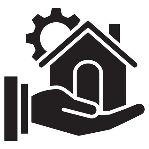Property Management Icon line vector illustration 35642193 Vector Art ...