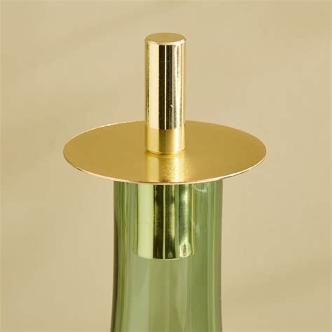 Buy Botanica Flufois Glass Vase with Metal Rim from Home Centre at just ...