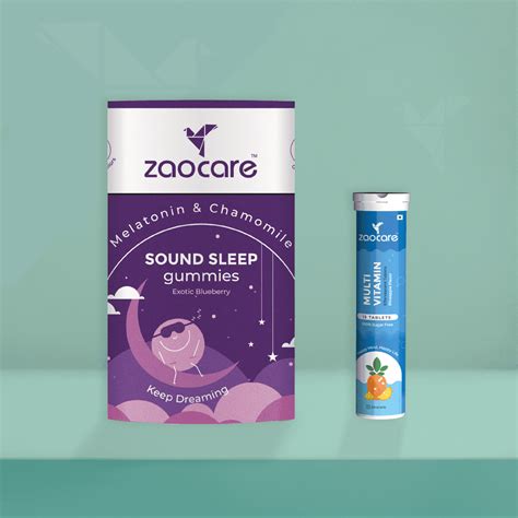 Buy Sleep Gummies + Multivitamin Tablet Combo – Zaocare