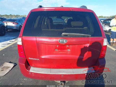 2010 KIA SEDONA LX Gasoline - KNDMG4C36A6341833