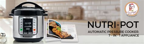 Buy Wonderchef Nutri-Pot Electric Pressure Cooker with 7-in-1 Functions ...