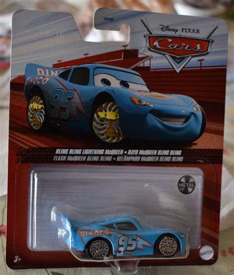 Mattel Disney Pixar Cars Bling Bling Lightning McQueen - Blue (Mattel) for sale online | eBay