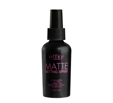 Office Matte Setting Spray - Long-Lasting Shine Control