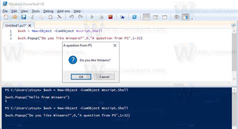 Image result for PowerShell Run Once Message