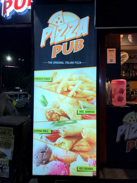 Menu at Pizza Pub, Chennai, 37A Pallavan Salai Main road