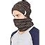 FabSeasons Blue Unisex Acrylic Woolen Combo of Beanie/Skull Cap ...
