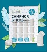 Mangalam CamPure Camphor Sticks Mini (Pack of 4) - Wonderful Fragrance ...