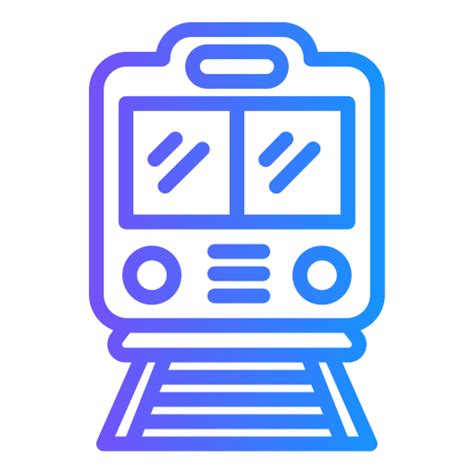 Train Generic gradient outline icon | Freepik