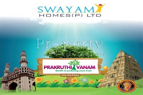 Prakruthi Vanam plots for sale in Yadagirigutta, starting from Rs. 4.8 ...