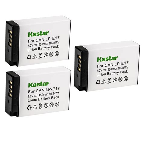 Buy Kastar Replacement Battery Pack for Canon LP-E17 LPE17 Canon EOS ...