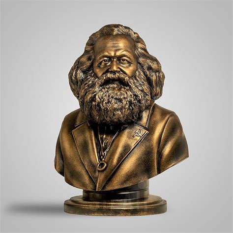 SILAII Karl Marx Sculpture - Handmade Statue for Home Decor and Gift ...