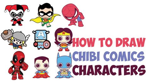 Draw so Cute Marvel Characters 的图像结果