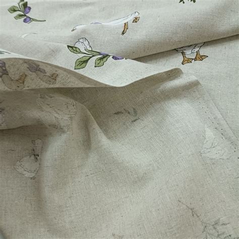 Полулен Датский гусь, фиолет, 140 г/м2, 150 см – купить с доставкой в ...