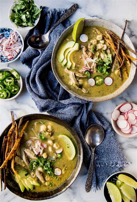 Chicken Pozole Verde - WILD GREENS & SARDINES