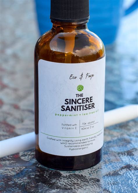 Get The Sincere Sanitiser: Peppermint & Tea Tree Oil (60ml) at ₹ 199 ...