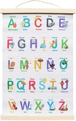 Globe Toddlers Bilingual Alphabet Poster, Abc Poster India | Ubuy