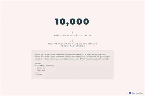 Image result for Web Flow Count Up Animation