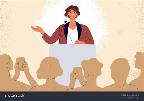 Speech Stage Cartoon 的图像结果