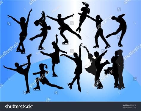 2,321 Ice Skating Silhouettes Girls Images, Stock Photos & Vectors | Shutterstock