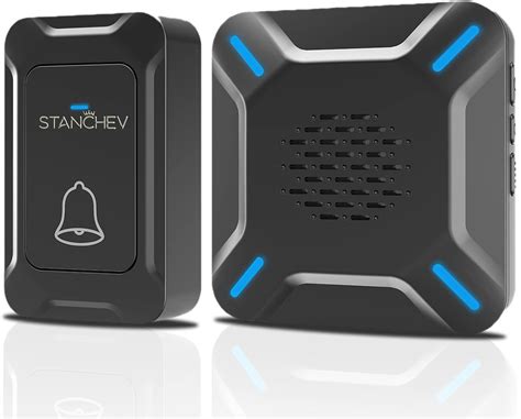 Stanchev Loud Door Bell Wireless for Home,IP68 Weatherproof Button ...
