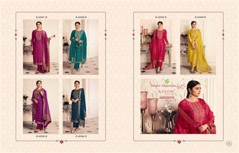 Vinay Kaseesh Aaradhya Silk Designer Salwar Kameez Collection ...