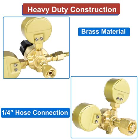 Snapklik.com : 2 Pieces Oxygen And Acetylene Regulator Set, Oxygen ...