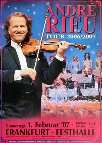 Andre Rieu - Konzert, Frankfurt 2007 - Konzertplakat, US$ 24.48