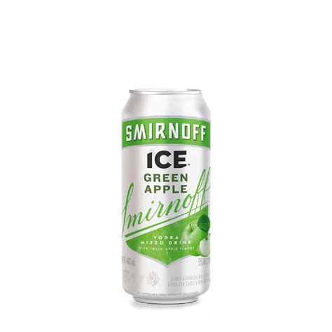 LATA SMIRNOFF ICE GREEN APPLE 473CC - Flaming #AcompañamosTusMomentos