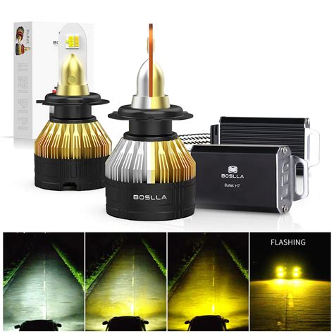 Best 3 Colors H7 LED Bulbs For VW Passat EOS Audi A5