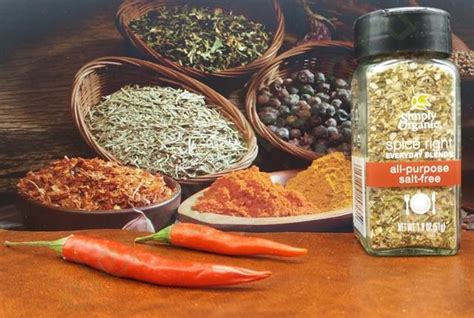 Simply Organic, Универсальные органические специи без соли Organic ...