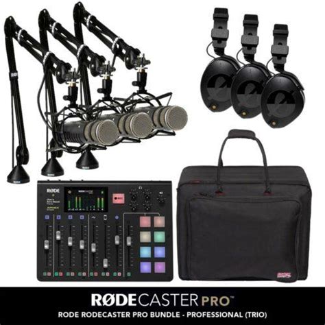 Image result for Rode Rodecaster Pro Podcast Production Studio Bundle