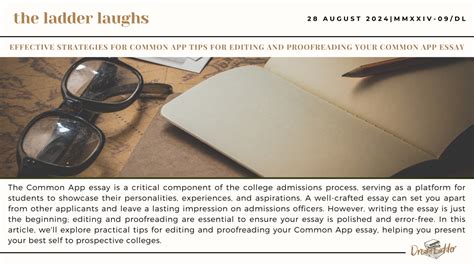 Image result for Common App Tips and Tricks