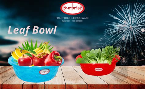 Buy Surprise® Multipurpose Bowl Set | Leaf Design Bowl | Multipurpose ...