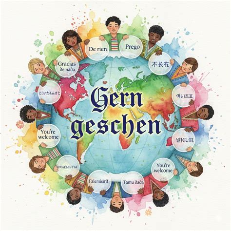 How Do You Say "You're Welcome" in German: A Global Guide to Gratitude