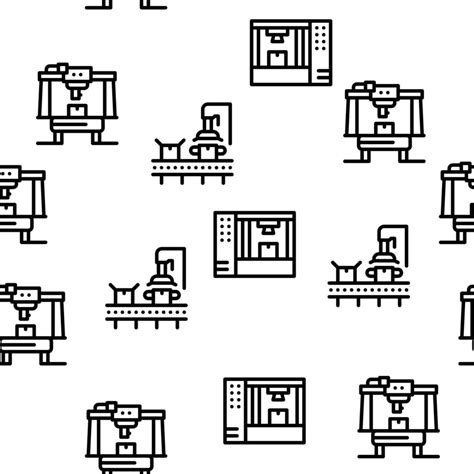 Manufacturing Process Vector Image 的图像结果