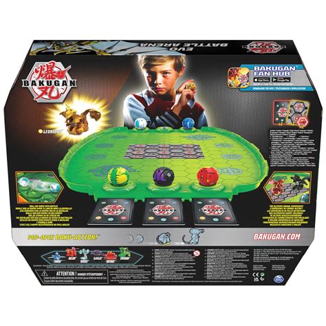 Format: Toy Bakugan Evo Battle Arena - Neon Game Board, India | Ubuy