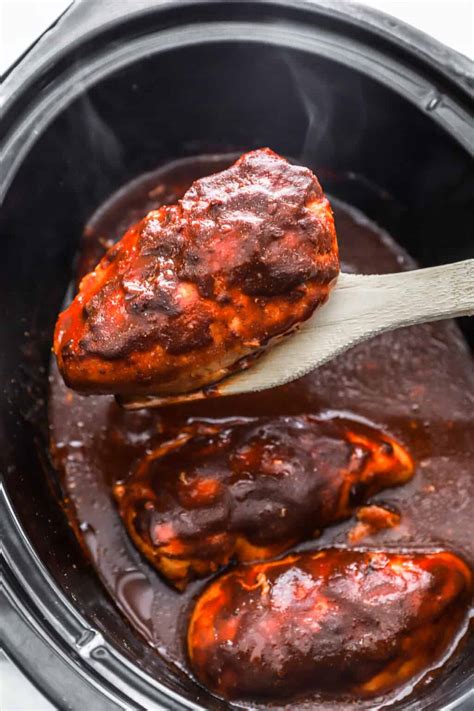 Crockpot BBQ Chicken Recipe - The Cookie Rookie®