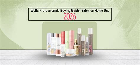Wella Professionals 2026 Buying Guide: Salon vs Home Use