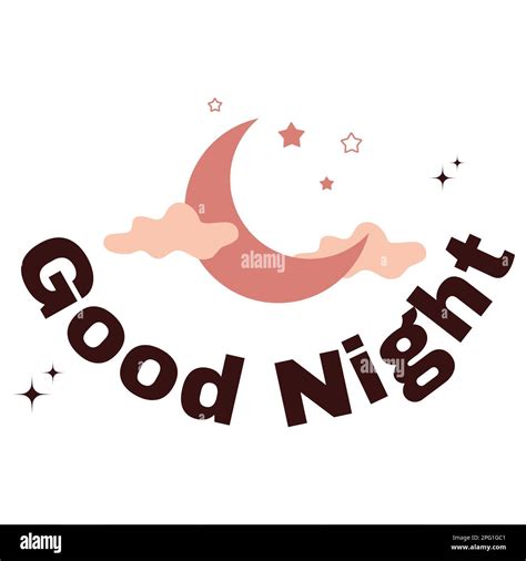 Vector illustration good night Stock Vector Images - Alamy