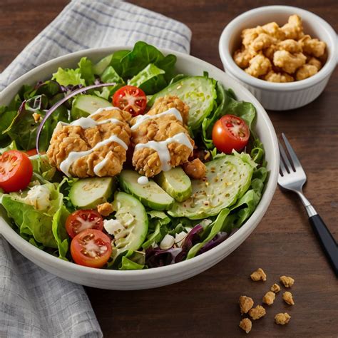 What is Chick-Fil-A salad made of?