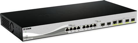 D-Link Systems 12-Port 10G Web Smart Switch Including 10 SFP+ and 2 ...