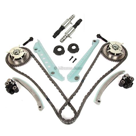 Buy Timing Chain Kit Cam Phaser VCT Selenoid Fit 05-10 Ford 4.6L TRITON ...
