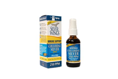 Natural Path Silver Wings Colloidal Silver Mineral Supplement, 250 Ppm ...